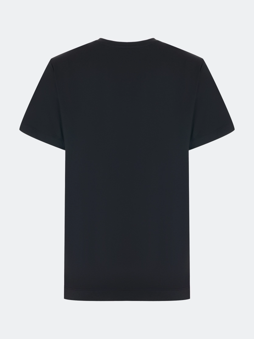 Футболка с искрящимися стразами