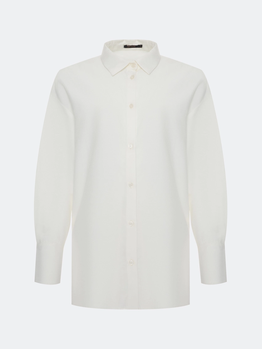 Классическая блузка из вискозы