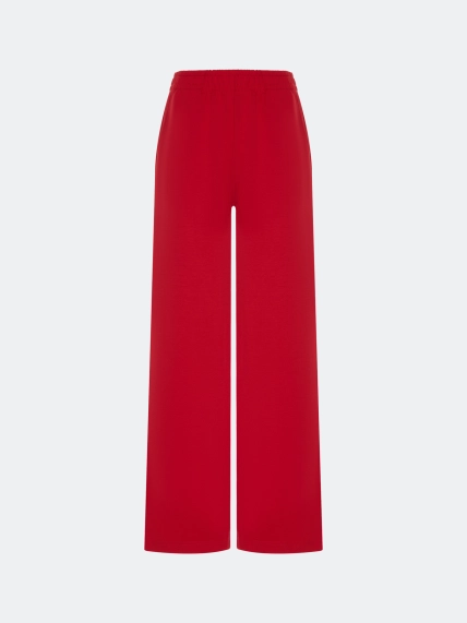 Яркие трикотажные брюки 