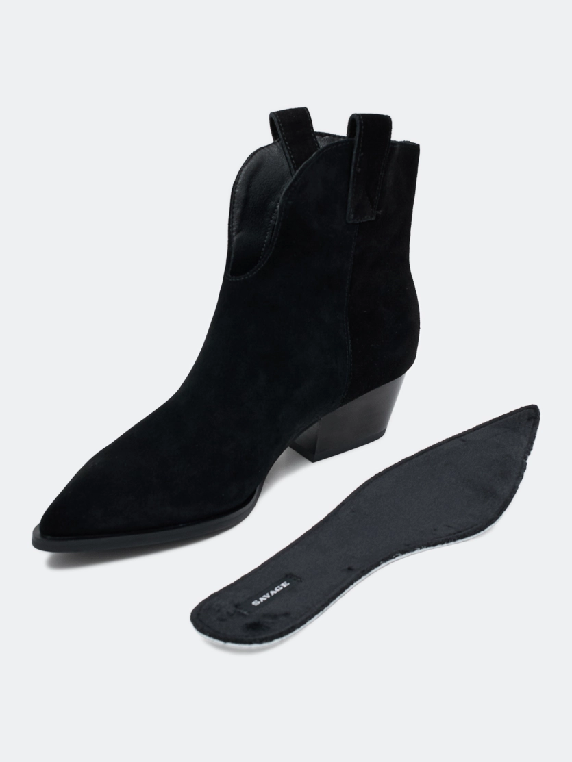 Казаки из натуральной замши