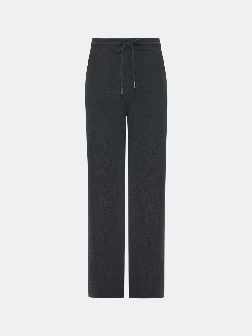 Вязаные брюки с шерстью