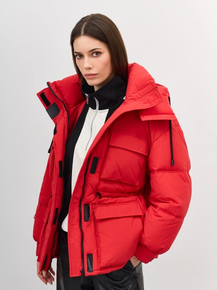 Яркая парка Oversize