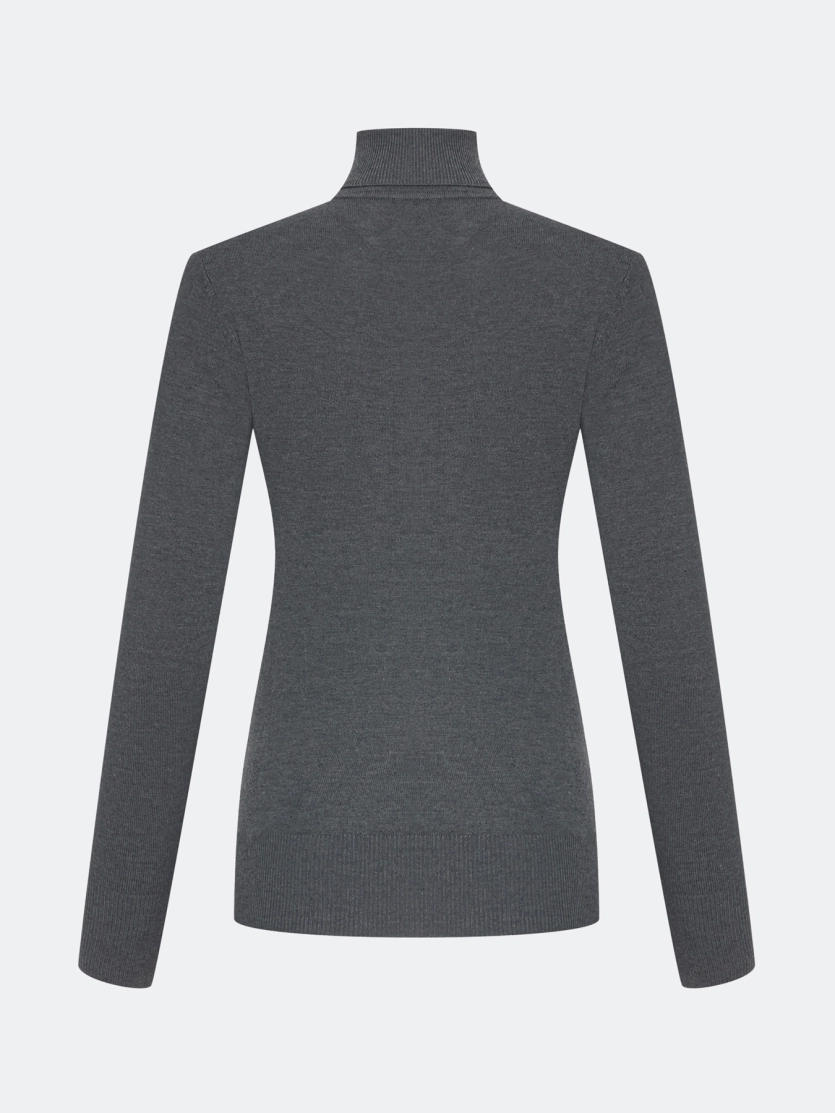 Базовая водолазка из смесовой вискозы