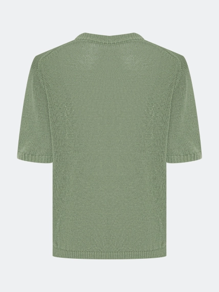 Свободный джемпер из  фактурной пряжи