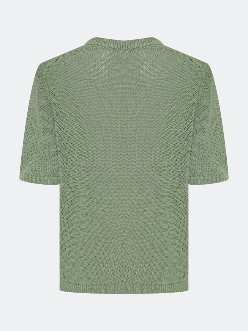 Свободный джемпер из  фактурной пряжи