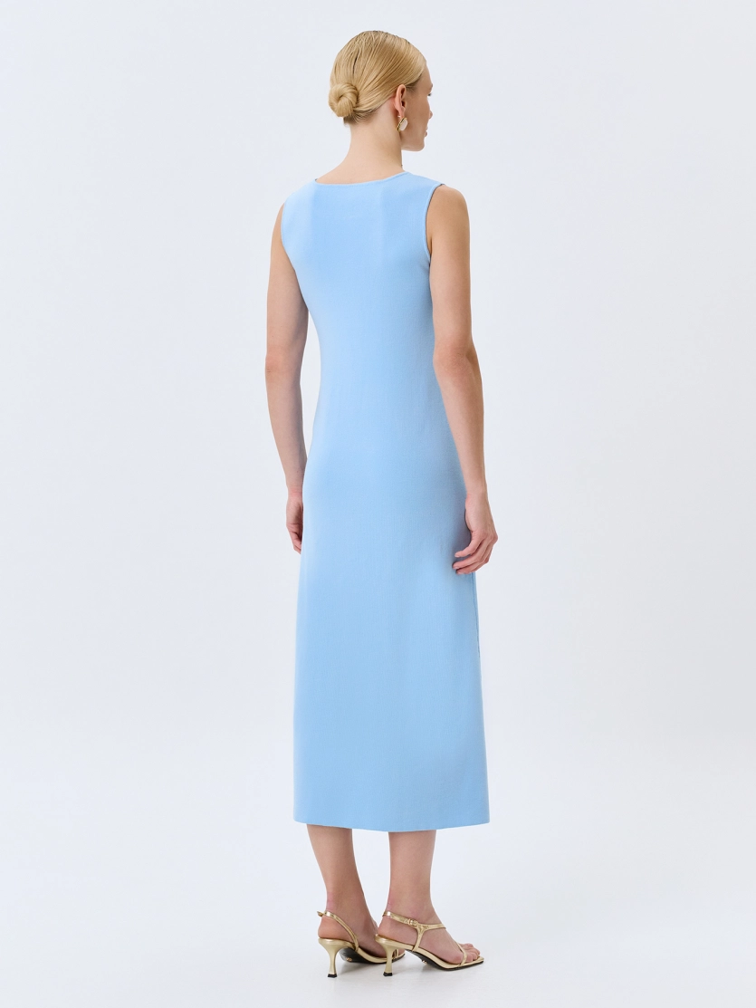 Вязаное платье из лиоцелла