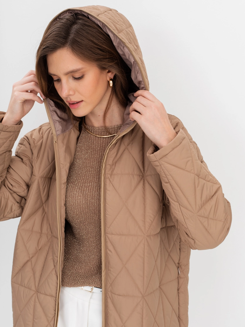 Куртка OVERSIZE с капюшоном