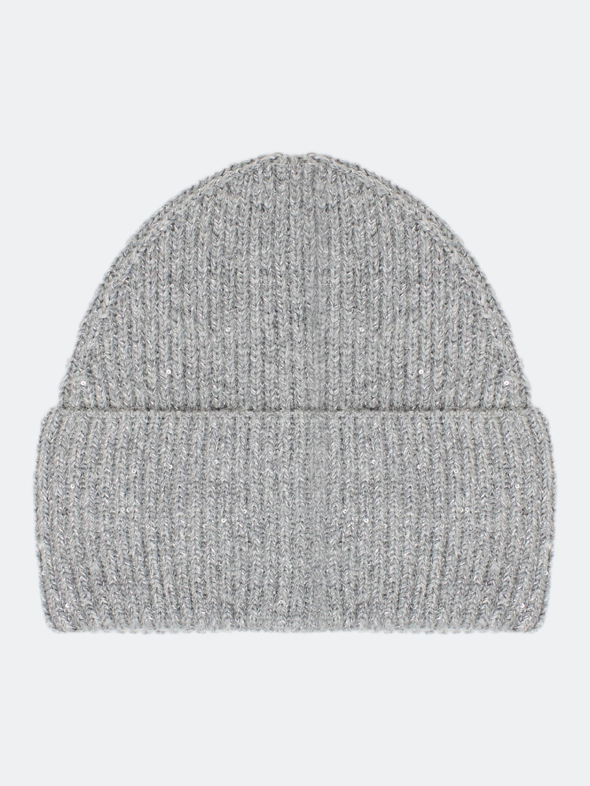 Шапка бини с широким отворотом