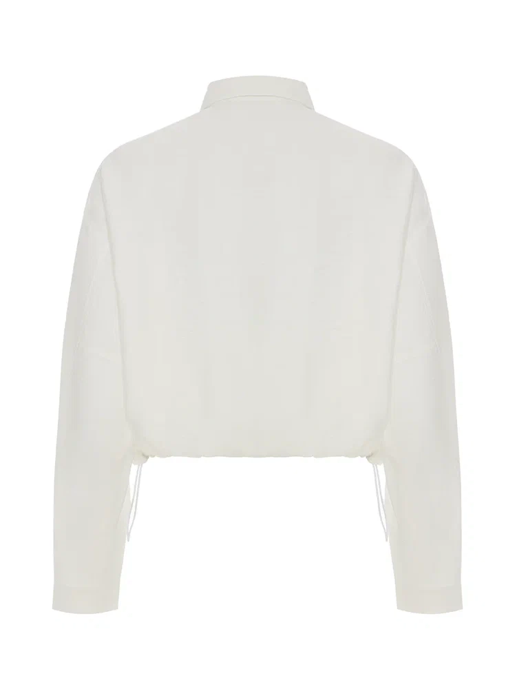 Укороченная блузка Oversize