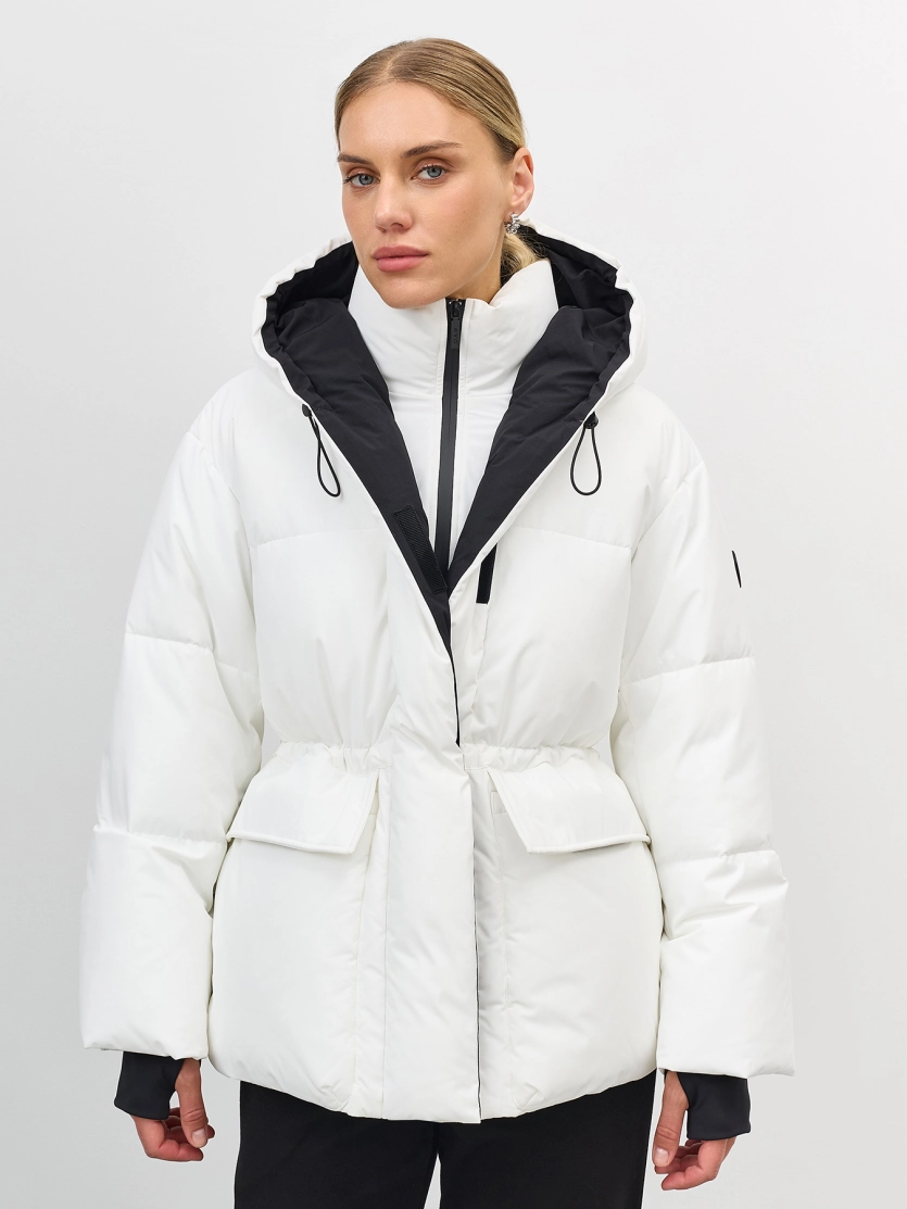 Куртка с манишкой в спортивном стиле