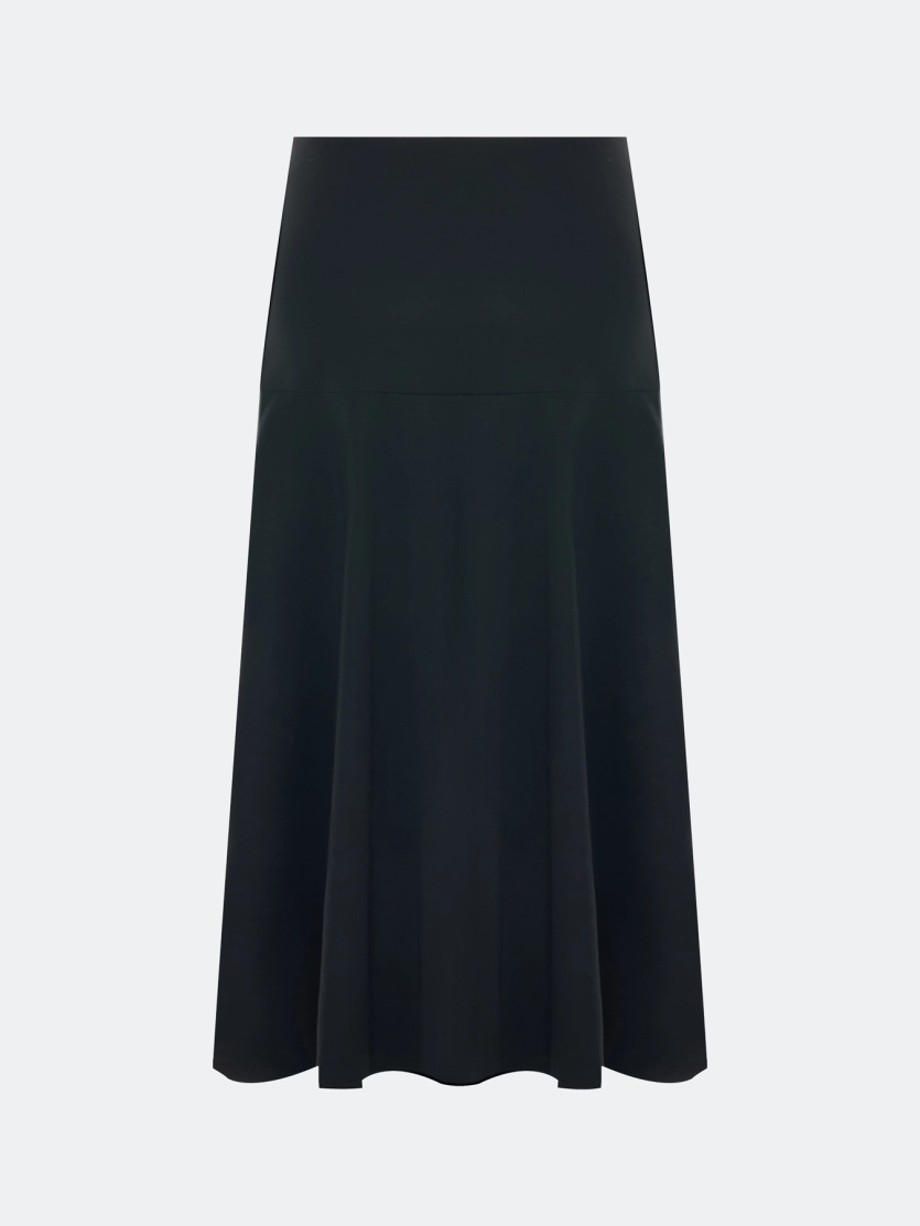 Летящая юбка с разрезами