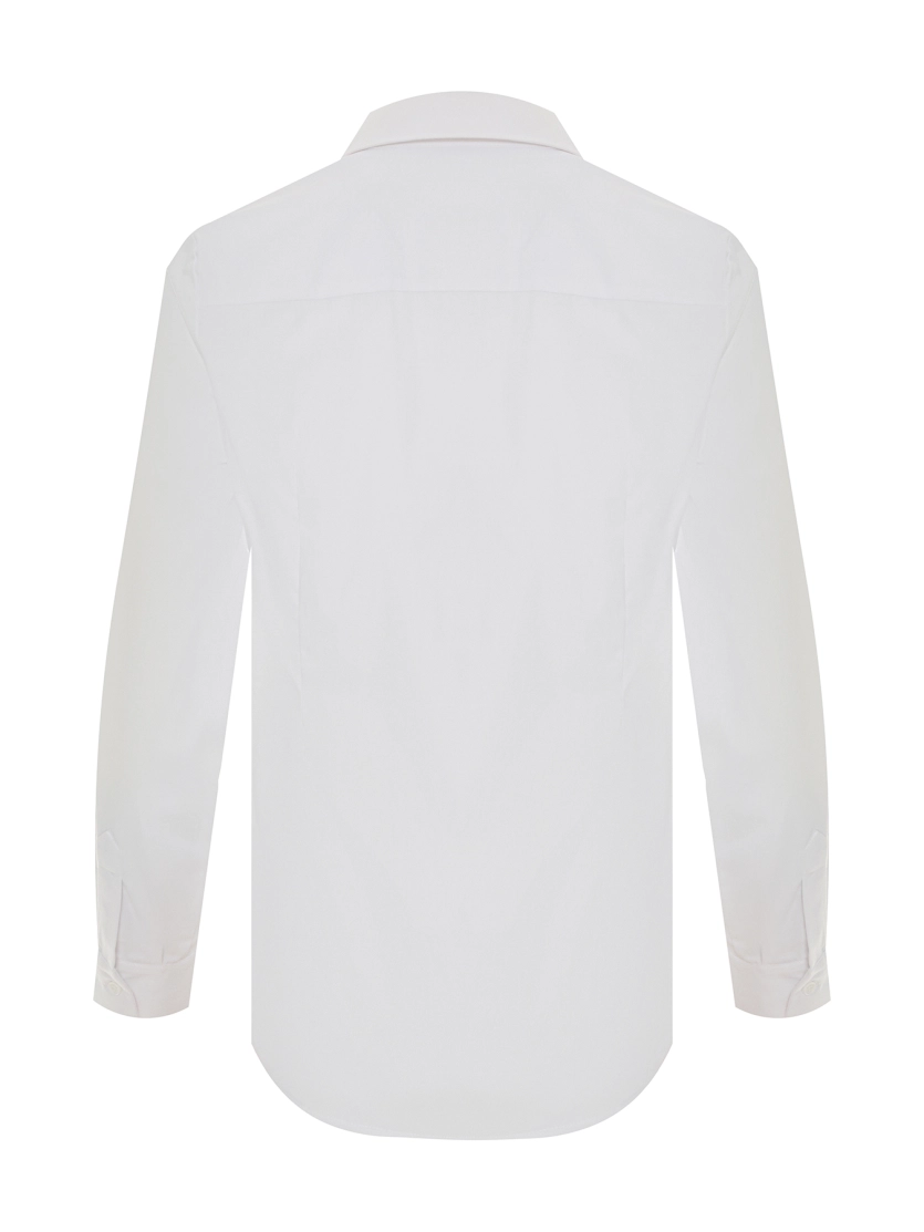 Базовая рубашка из эластичного хлопка