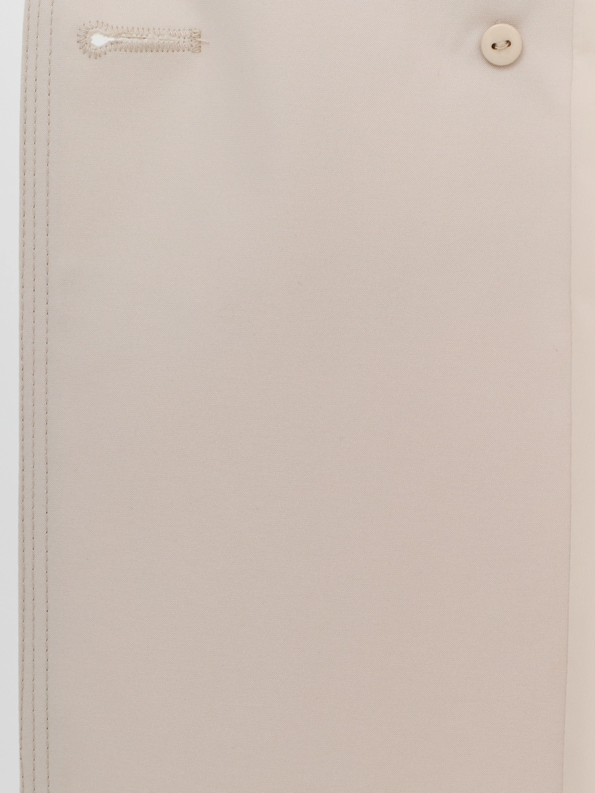 Классический двубортный тренч