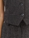 Костюмный жилет из смесовой вискозы