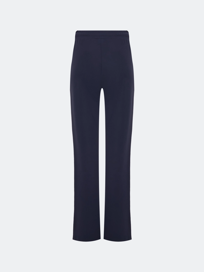 Брюки с контрастными лампасами