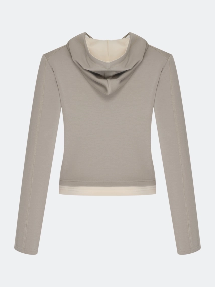 Жакет из модала в спортивном стиле