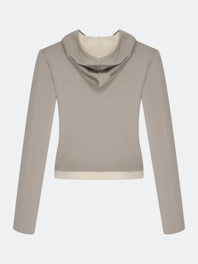 Жакет из модала в спортивном стиле