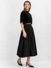 Укороченная футболка oversize