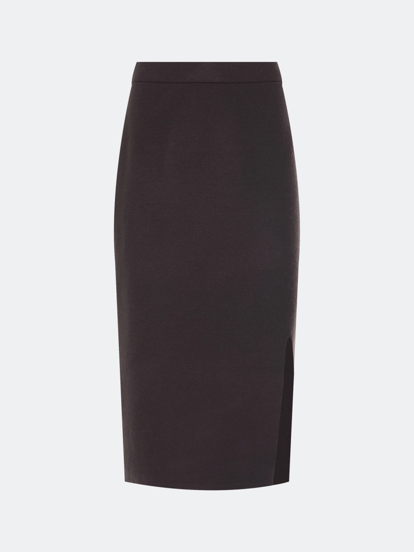 Вязаная юбка-карандаш