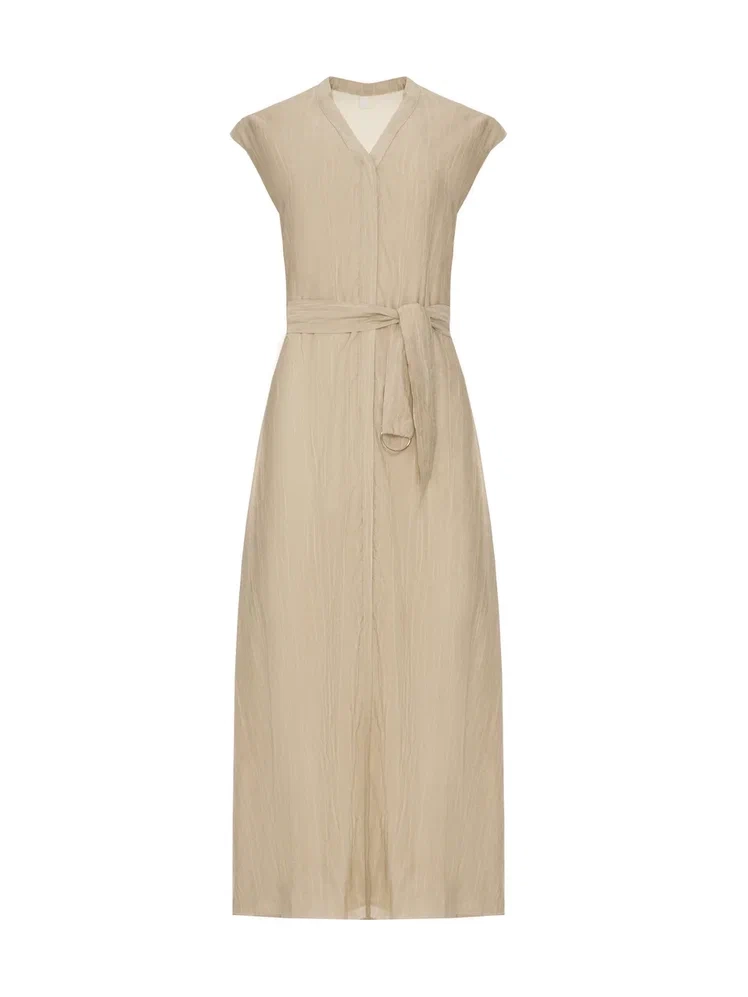 Легое платье из фактурной вискозы