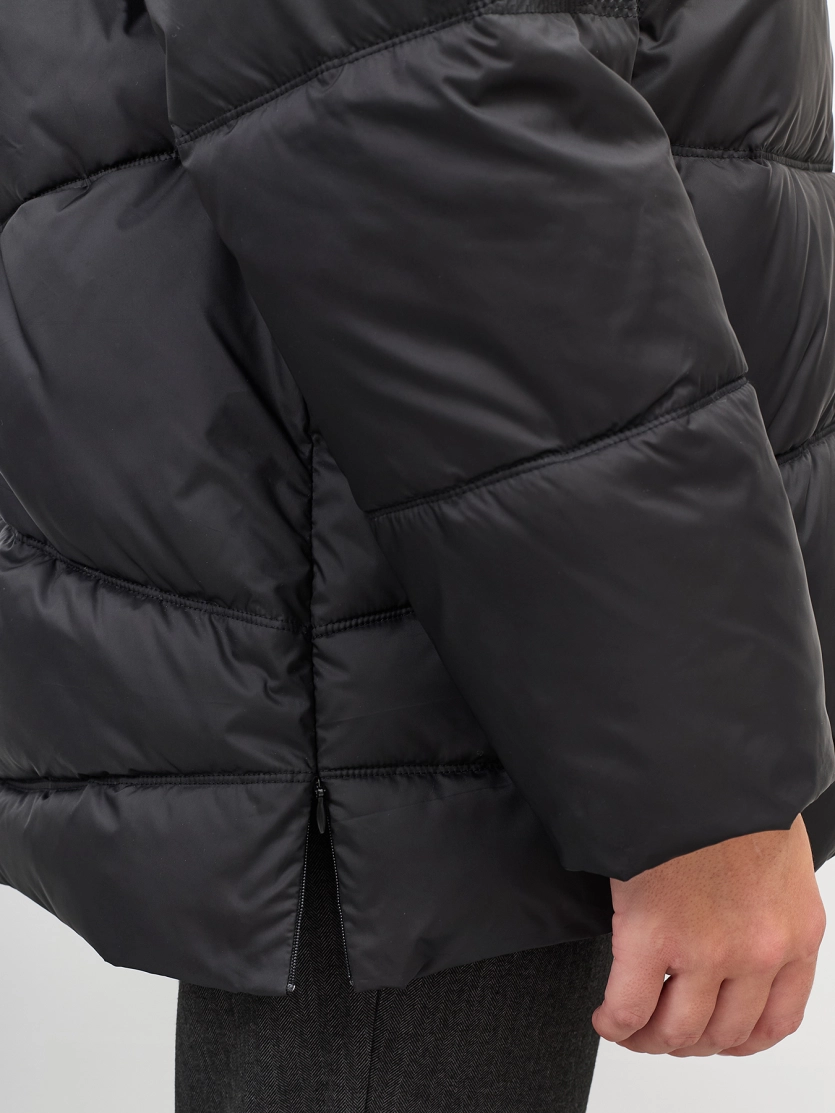 Куртка с манишкой из искусственной овчины