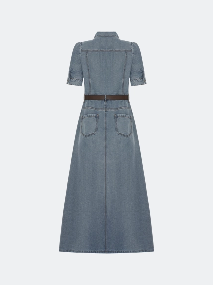 Платье-миди из денима