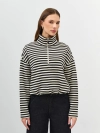 Джемпер в контрастную полоску