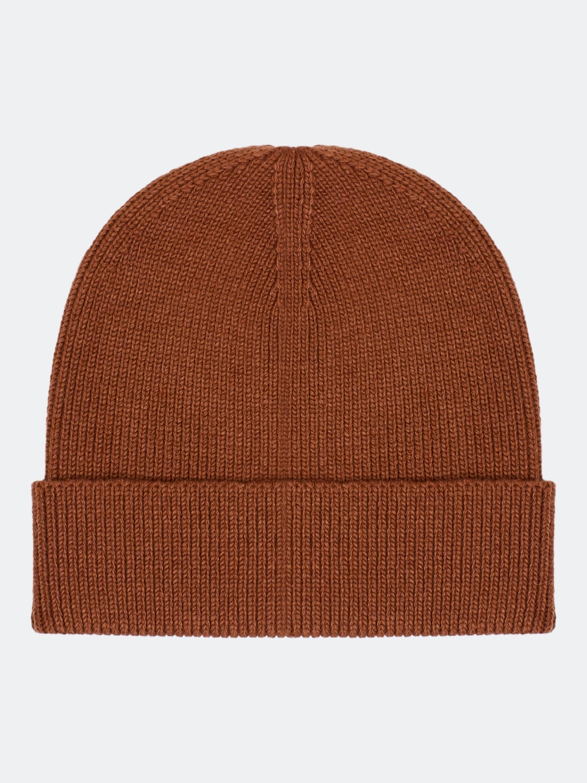 Яркая шапка бини с шерстью