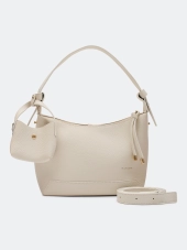 Сумка из эко кожи с обвесом