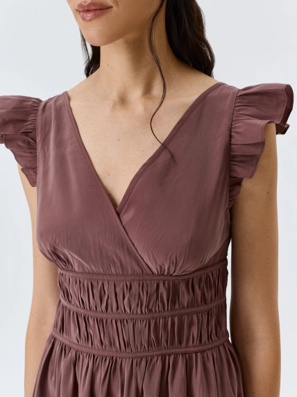 Платье-сарафан из вискозы