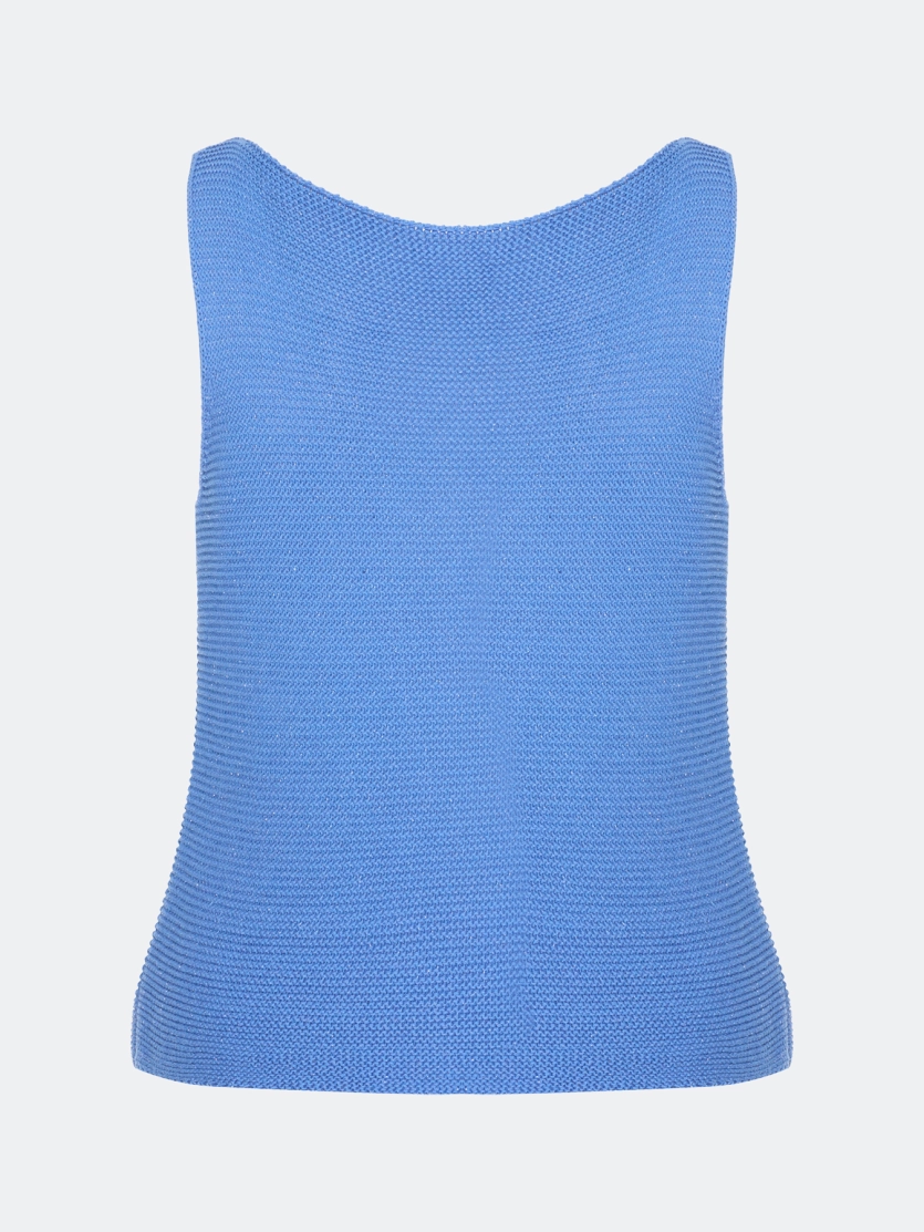 Вязаный топ из вискозы