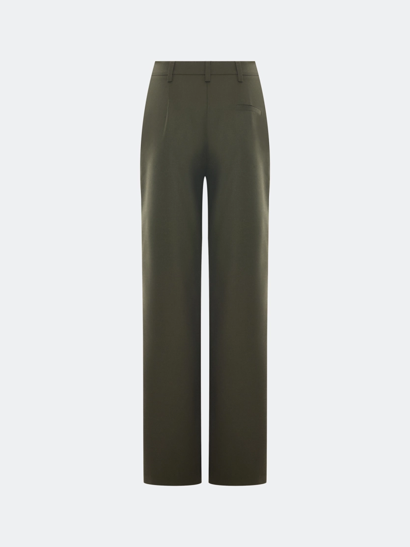 Брюки палаццо из смесовой вискозы