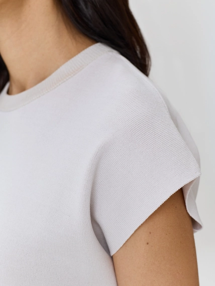 Вязаный топ из вискозы