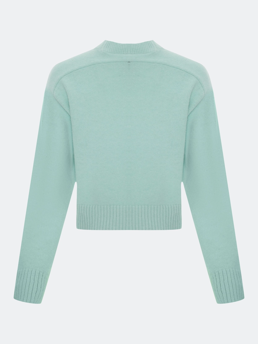 Пушистый джемпер с ангорой