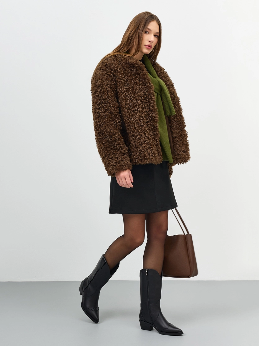 Полусапоги-казаки из натуральной кожи