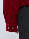 Oversize бомбер из искусственной замши