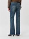 Джинсы Boot cut с акцентными стрелками