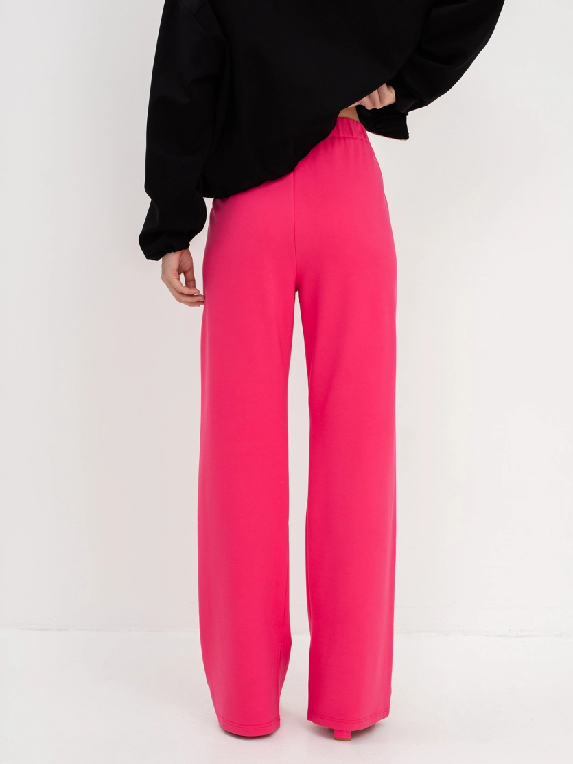 Брюки WIDE LEG из трикотажа
