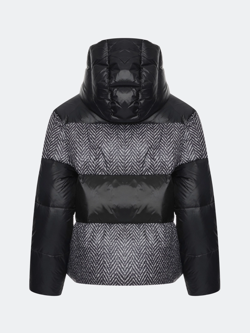 Комбинированная куртка в стиле color block