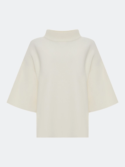 Oversize джемпер из текстурной пряжи