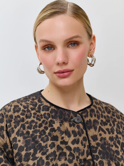 Куртка с анималистичным принтом