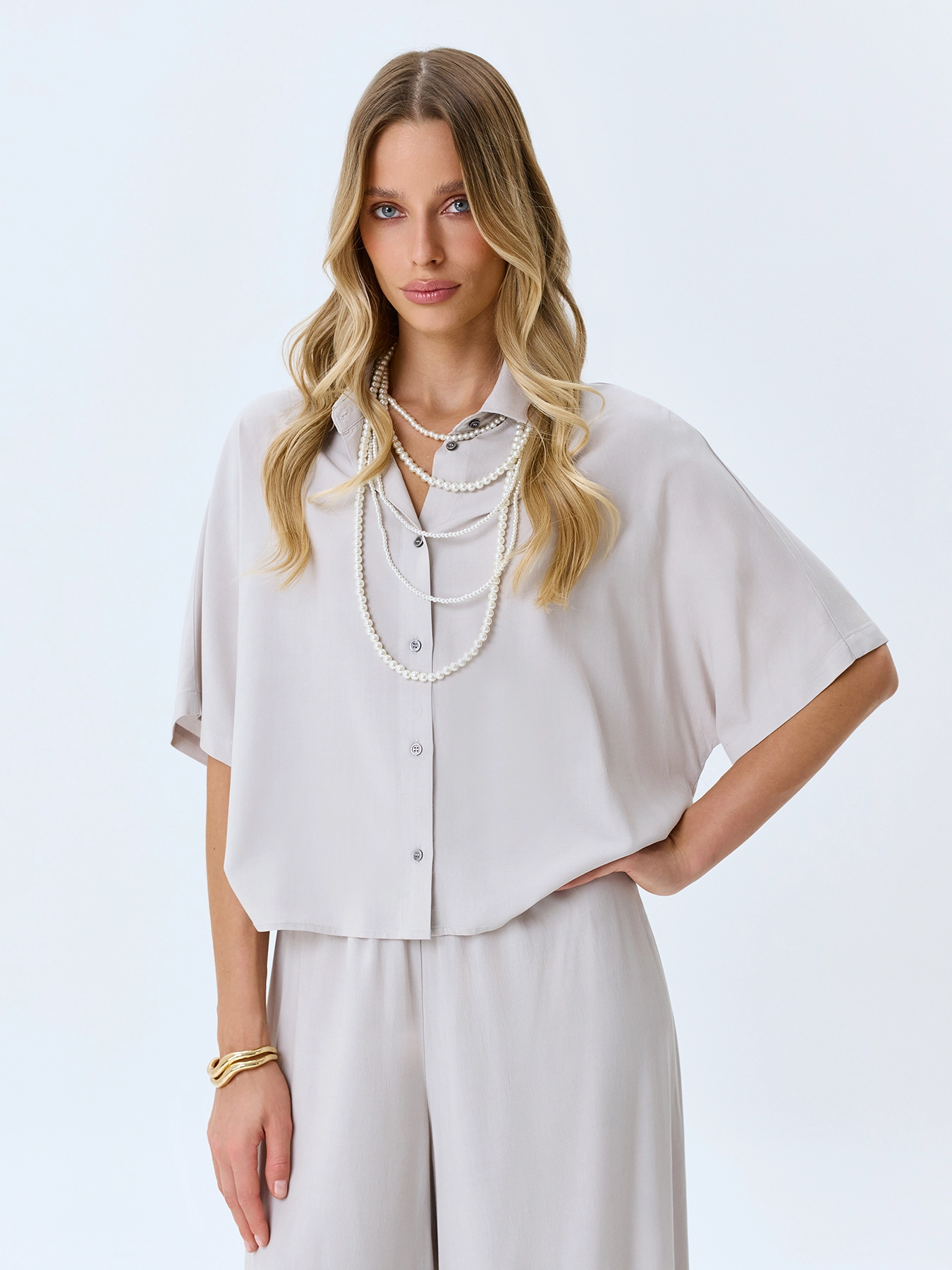 Укороченная блузка из района SAVAGE