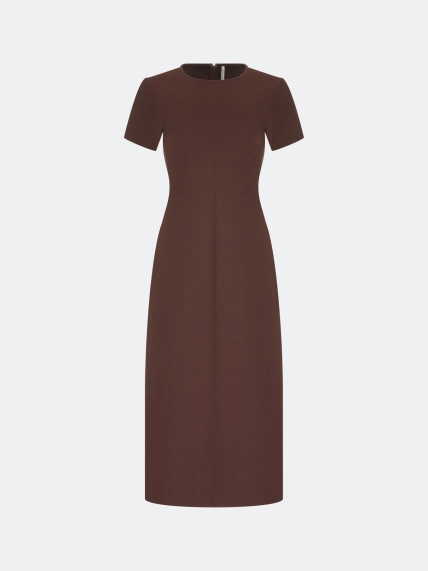 Базовое платье из смесовой вискозы