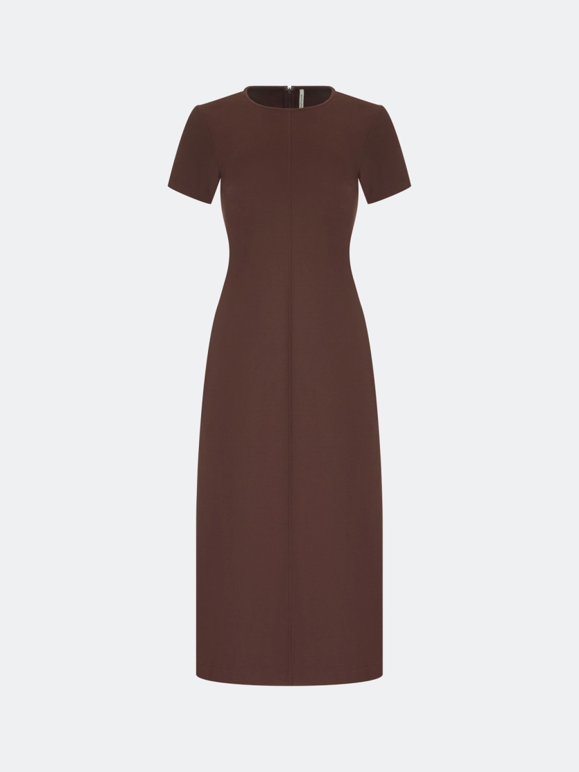 Базовое платье из смесовой вискозы