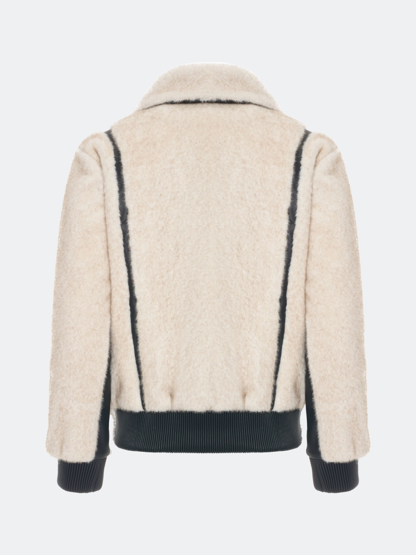 Куртка из  искусственного меха