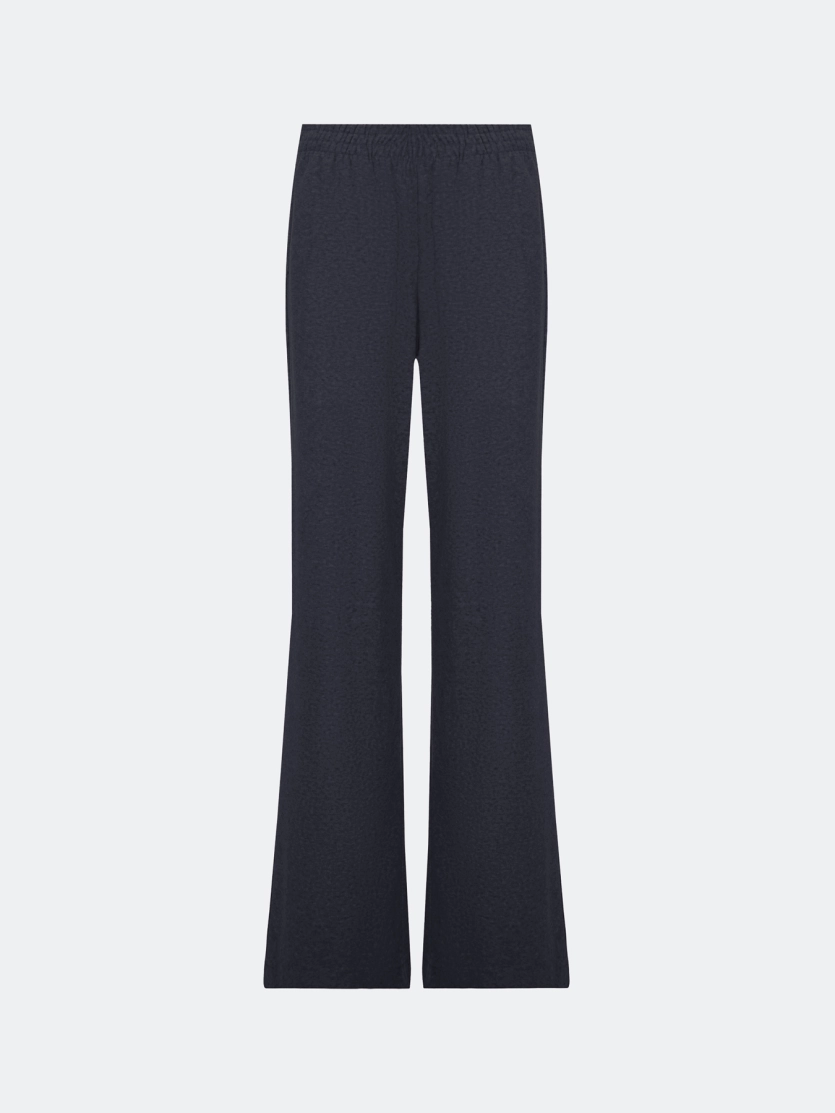 Брюки из фактурного трикотажа