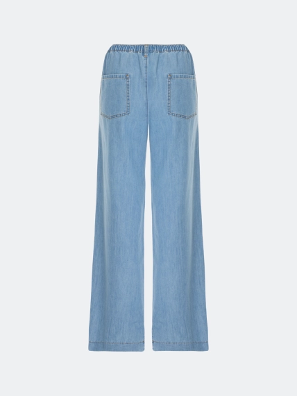 Тонкие хлопковые джинсы