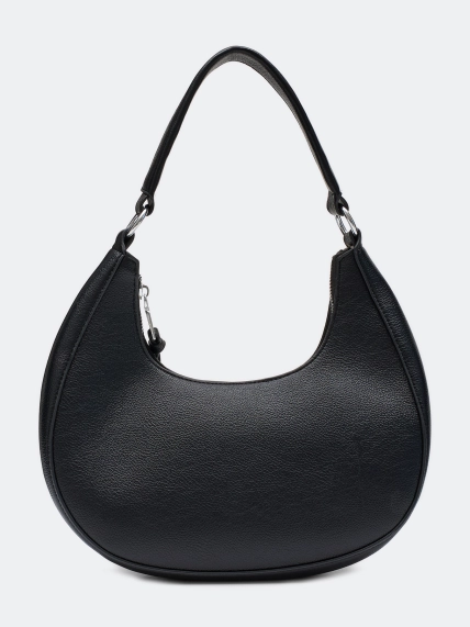 Сумка-багет из мягкой эко кожи