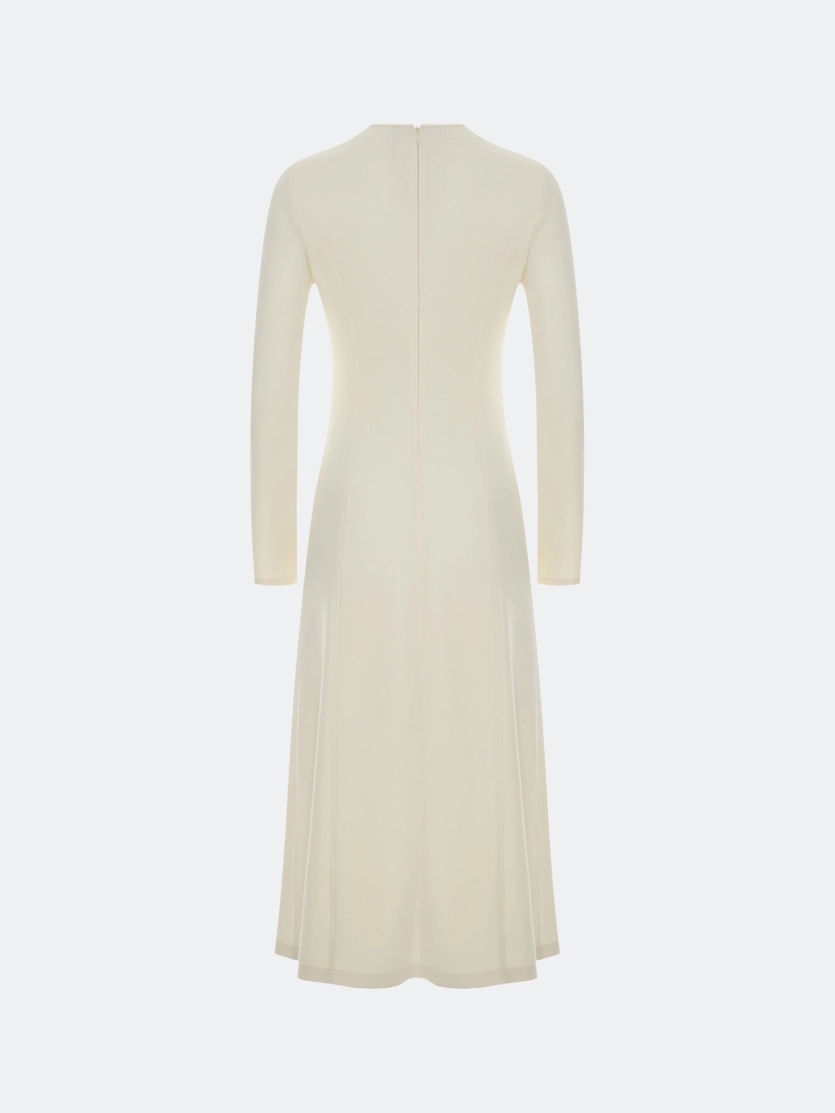 Платье-мини с рельефными швами