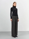 Брюки с мягкими складками из смесовой вискозы